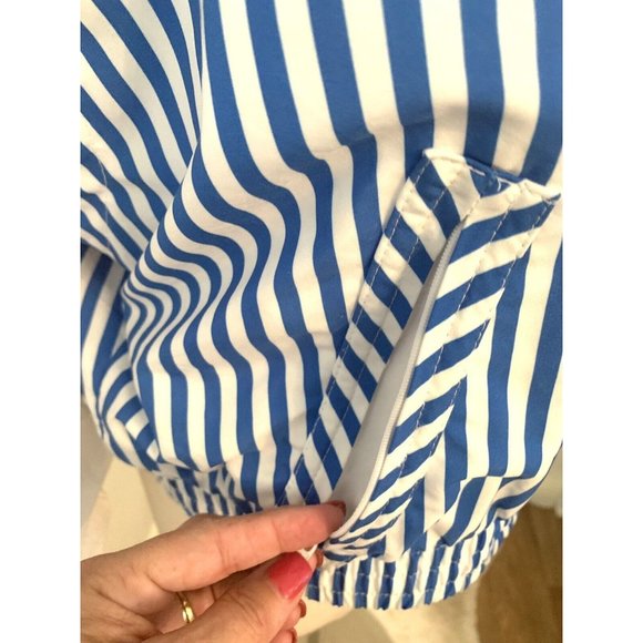 Vintage TAIL Windbreaker Long Sleeve Zip Up Jacket blokecore M Striped stripes - Picture 7 of 13